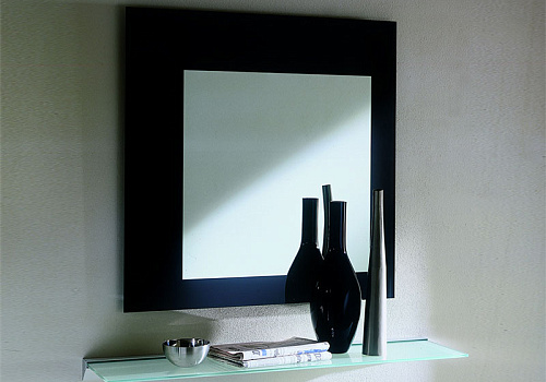 Зеркало в обрамлении из стекла square Bontempi Complementi
